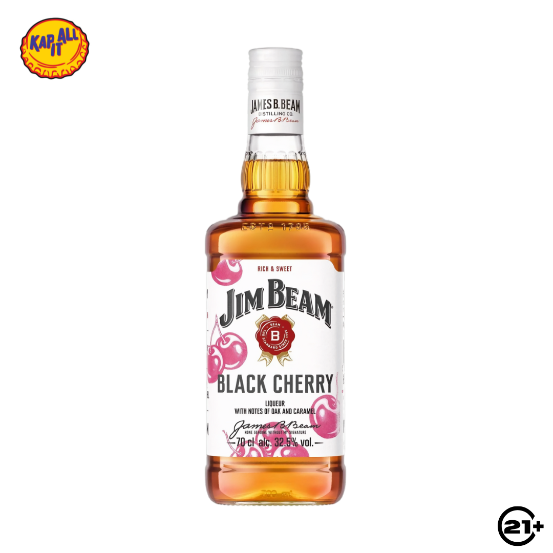 JIM BEAM BLACK CHERRY BOURBON WHISKY 700ml