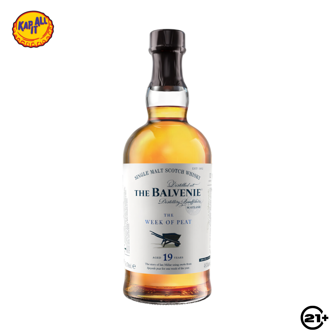 THE BALVENIE 19 Y.O THE WEEK OF PEAT WHISKY 700ml