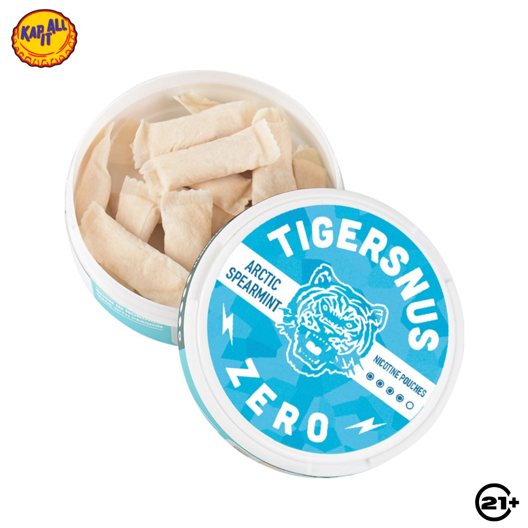 TIGERSNUS ZERO ARCTIC SPEARMINT - NICOTINE POUCH