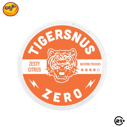 TIGERSNUS ZERO ZESTY CITRUS - NICOTINE POUCH