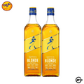 TWIN JOHNNIE WALKER BLONDE WHISKY 700ml - 2 BOTTLES