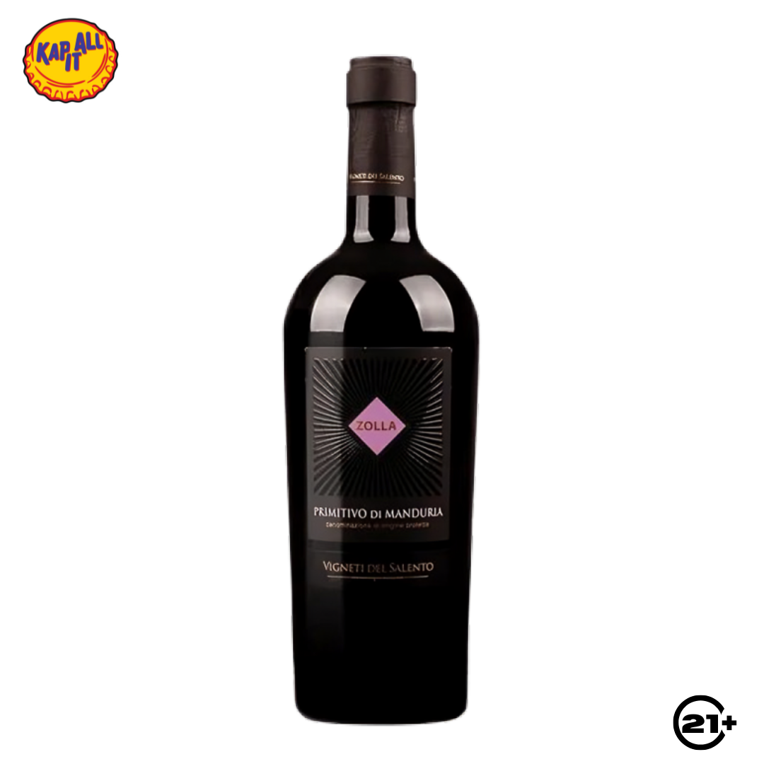 VIGNETI DEL SALENTO ZOLLA PRIMITIVO DI MANDURIA ZOLLA 750ml