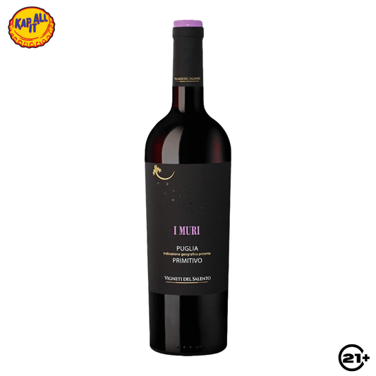 WINE VIGNETI DEL SALENTO I MURI PRIMITIVO 750ml