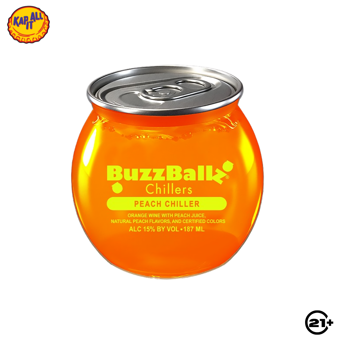 BUZZBALLZ CHILLERS PEACH CHILLER 187ml