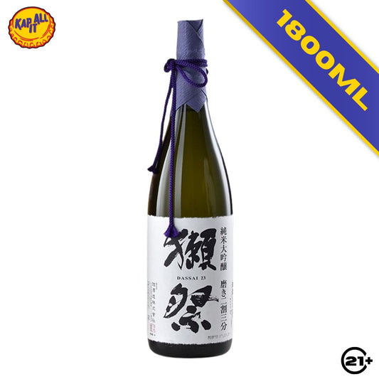 DASSAI 23 JUNMAI DAIGINJO SAKE 1.8L