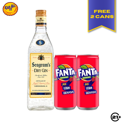 BUNDLING SEAGRAMS SEAGRAM DRY GIN 750ml